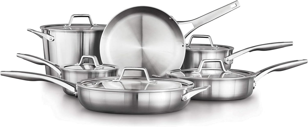Stainless Steel 8-Piece Cookware Set Q9227