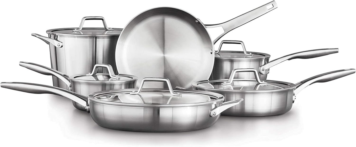Stainless Steel 8-Piece Cookware Set Q9227