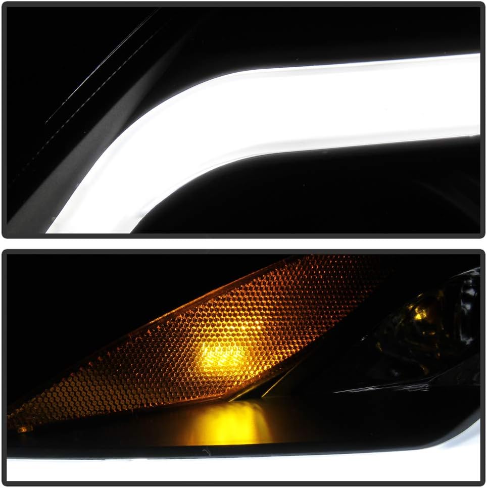 Black LED Projector Headlights Assembly B89286