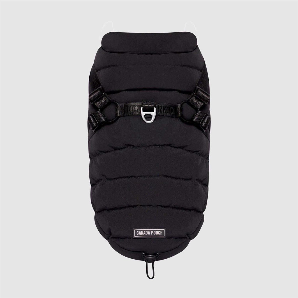 Black Puffer Harness X6516
