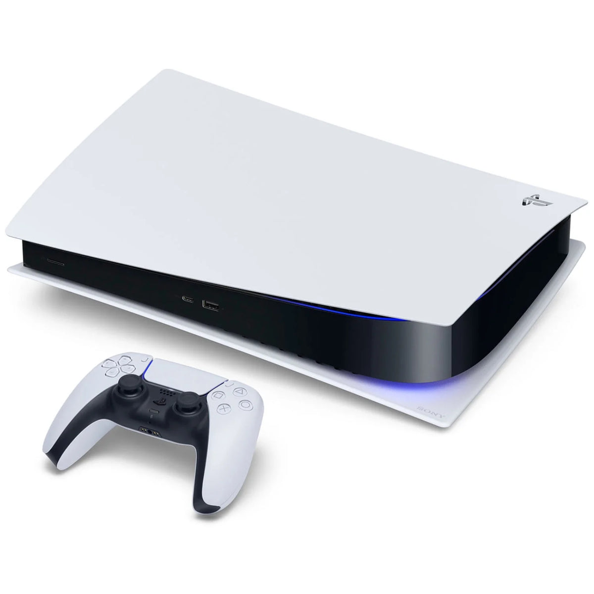 Playstation 5 Digital Edition Console with White Controller and Controller Charge Dock R881