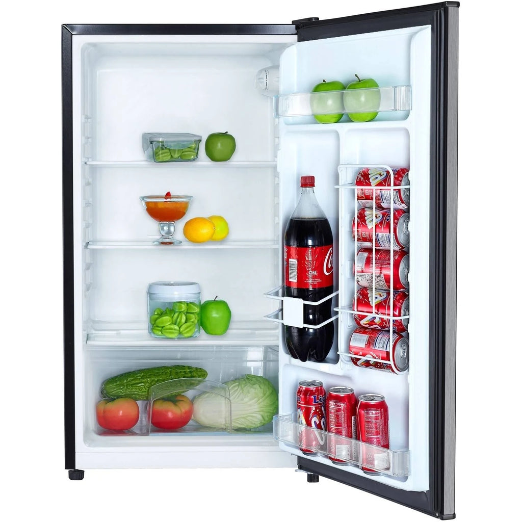 3.2 cu ft Stainless Refrigerator E5760