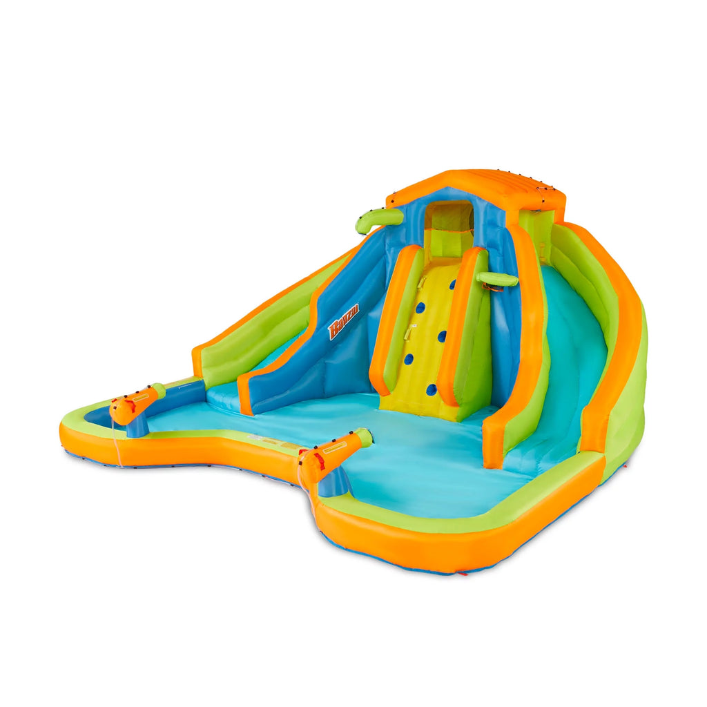 Inflatable 2 Lane Water Slide Splash Pool F430391