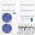 48,000 BTU 5 Zone Ductless Air Conditioner and Heat Pump E71216