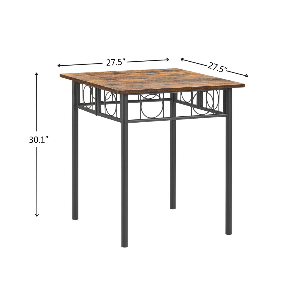 Iron Wood Square Table B1899