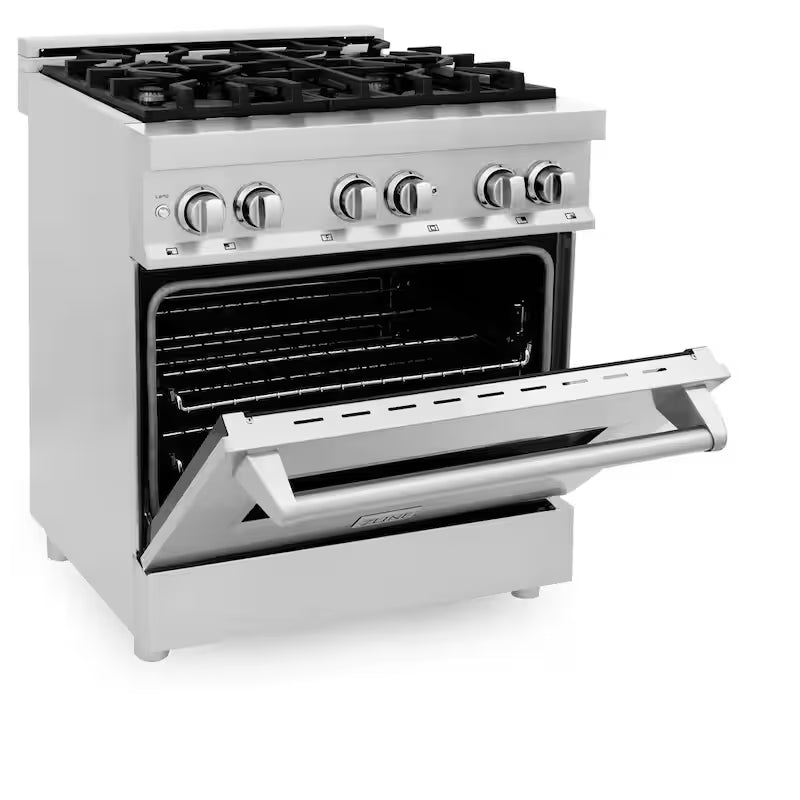 4 Burner Dual Fuel Range with Griddle S589