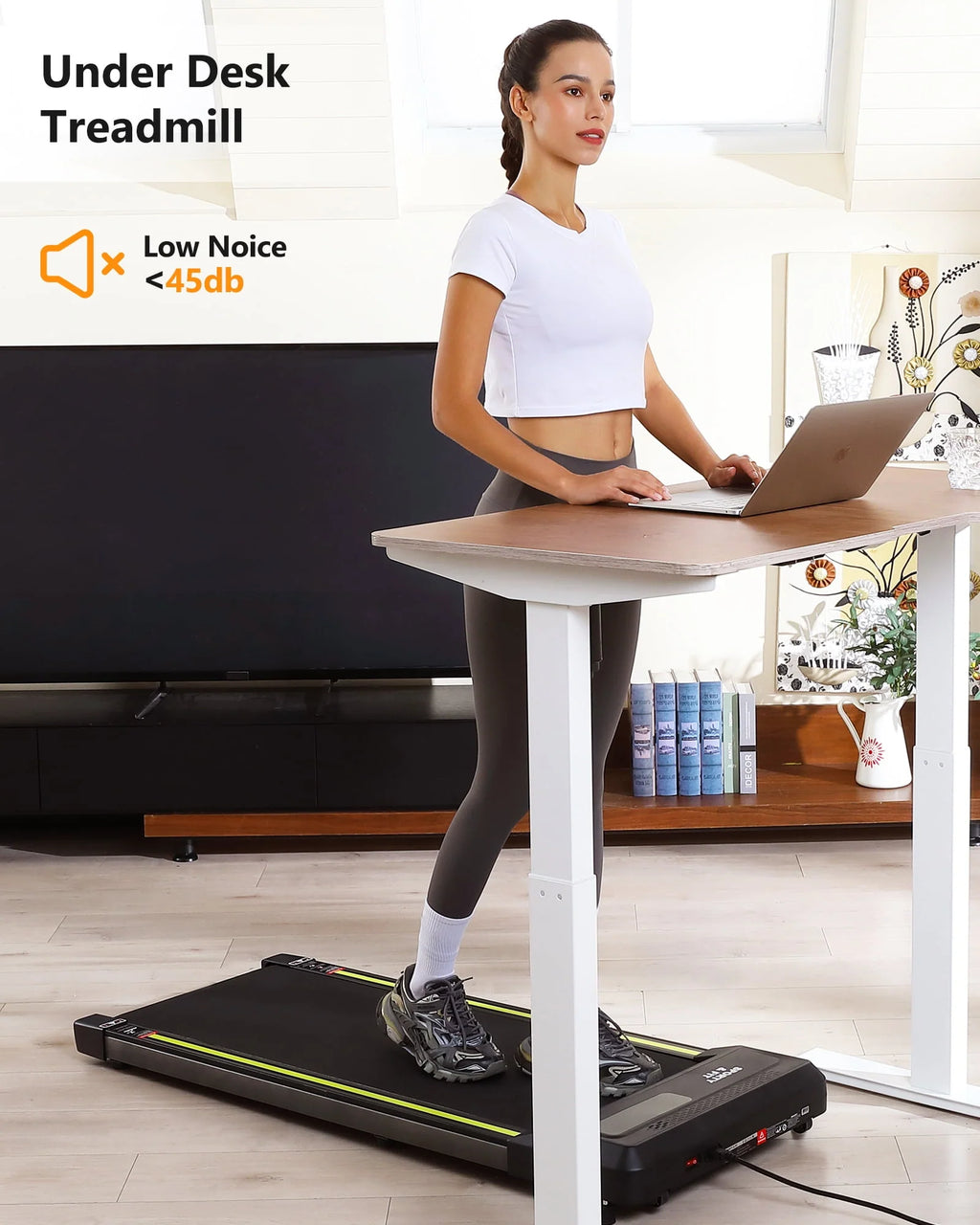 Treadmill 265 lb Capacity with LCD Display I7740