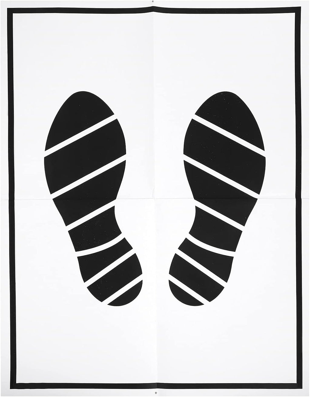 50Pcs Disposable Paper Foot Mats Z7784
