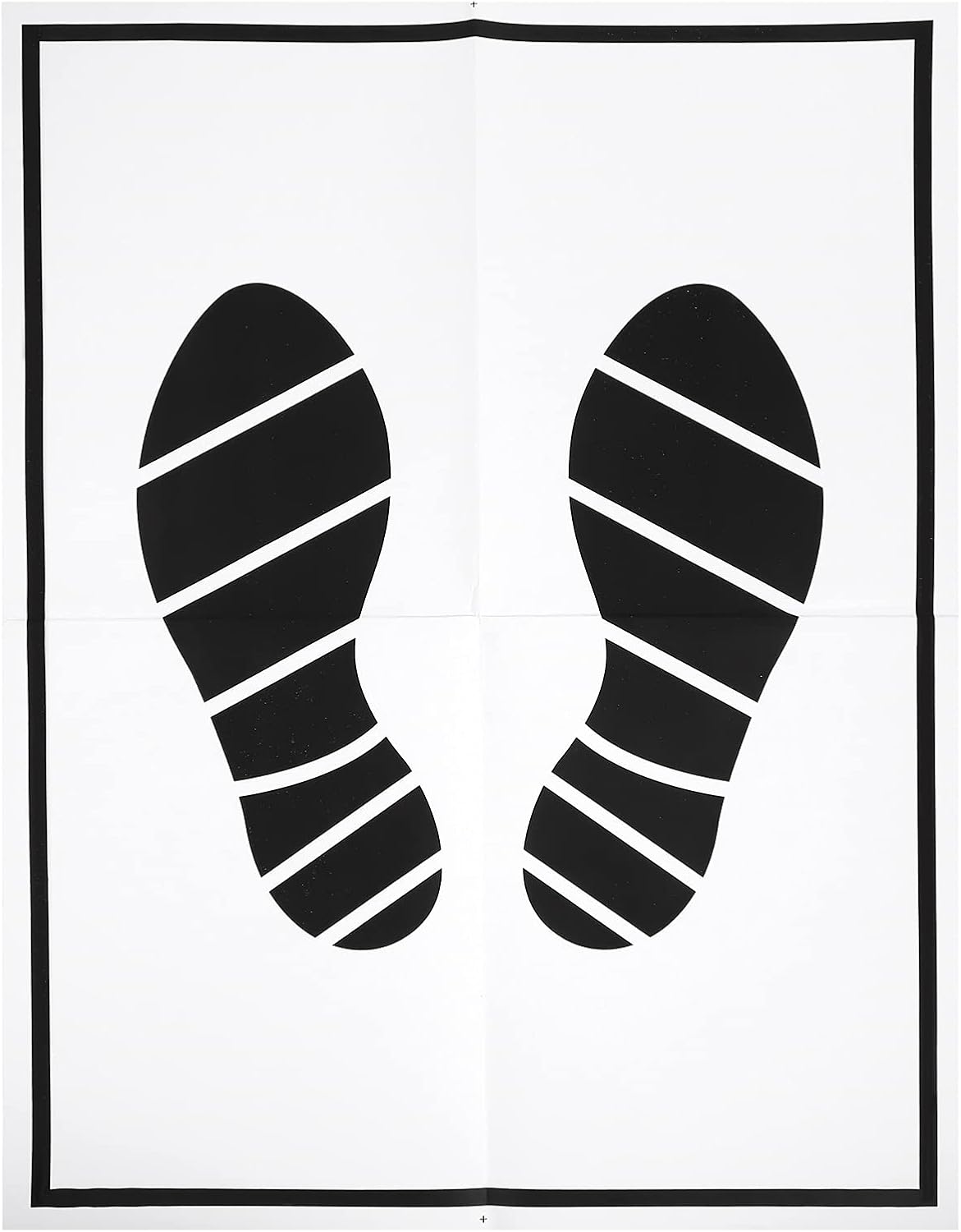 50Pcs Disposable Paper Foot Mats Z7784