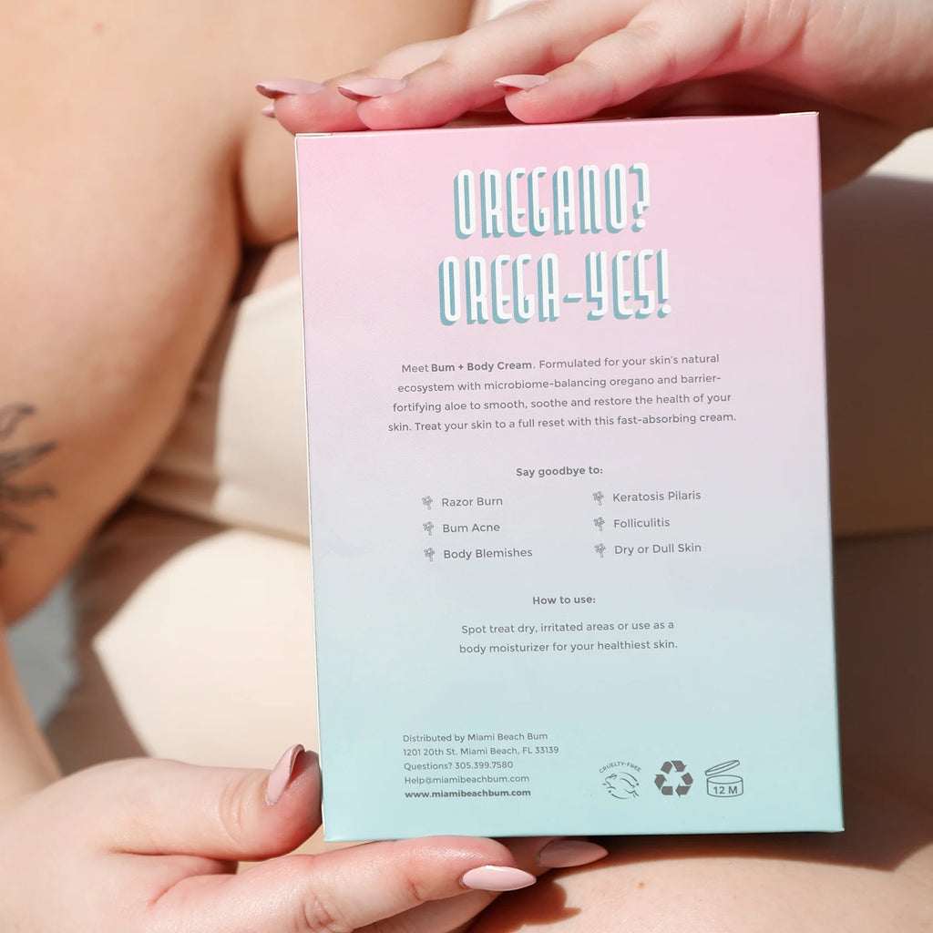 Oregano-powered Bum + Body Cream Kit of 2 P252011