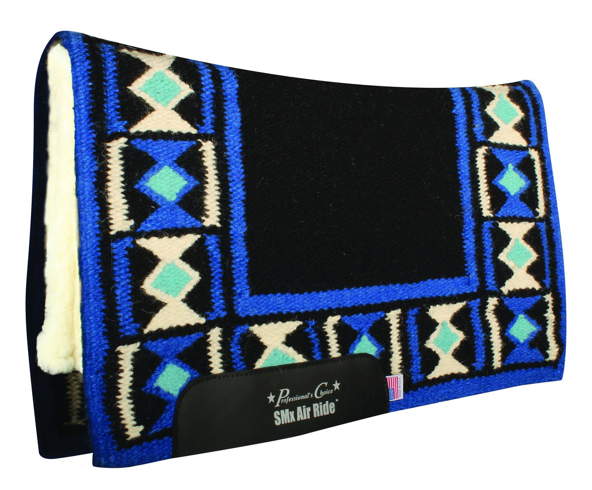 33x38 Hourglass Pad Black Royal C6925