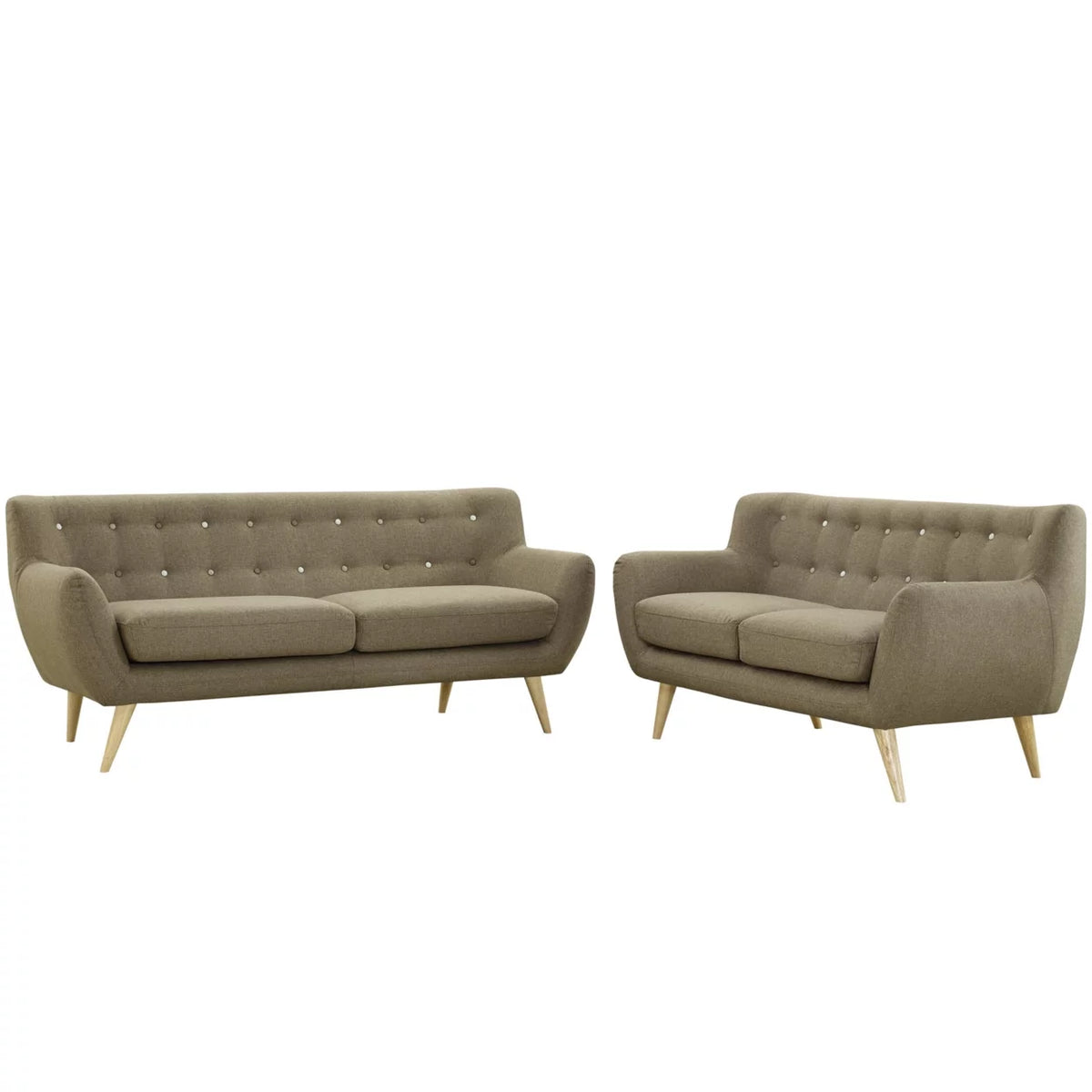 Brown 2-Pc Living Room Set A773