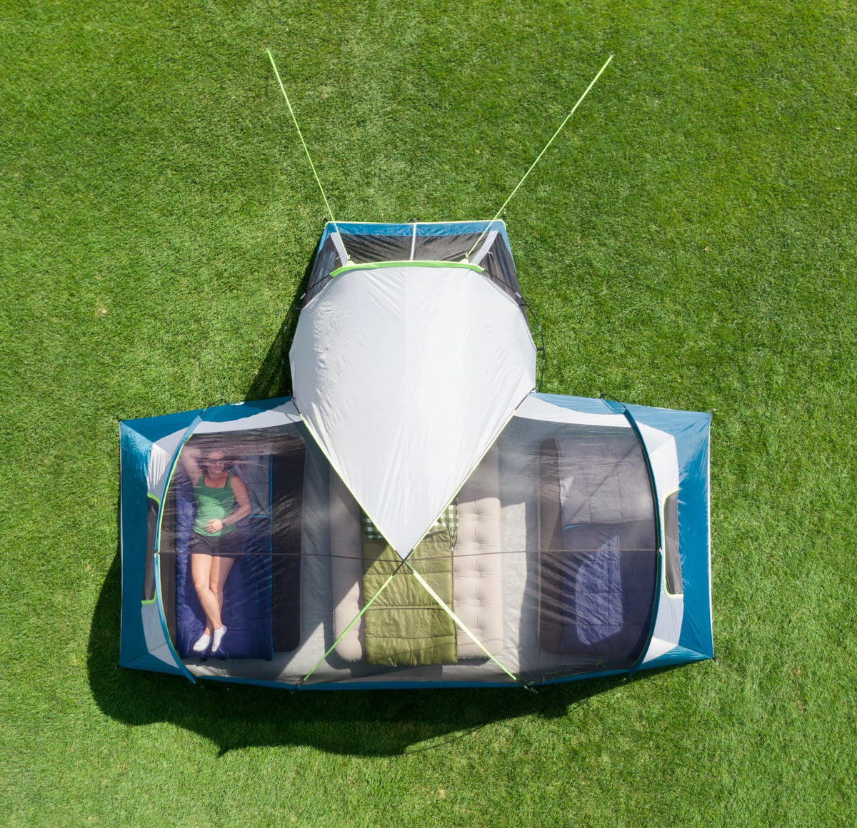 10-Person Modified Dome Tent with Screen Porch P10360