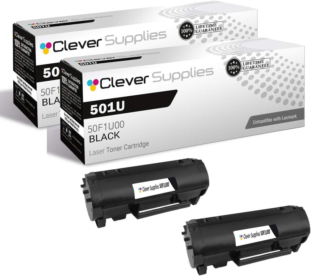 Compatible Black Toner Cartridge 2 Pack K706304