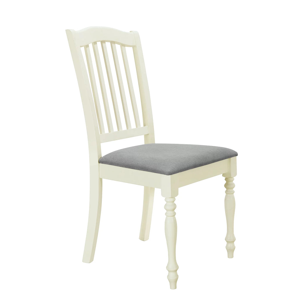 Extendable Dining Table Set with Butterfly Leaf and Upholstered Chairs R7916