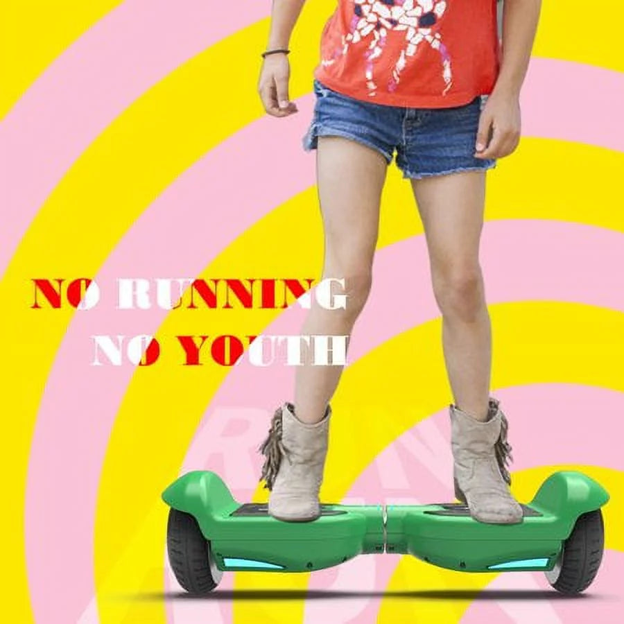 6.5 Two-Wheel Self Balancing Electric Scooter with LED Light Pink W905