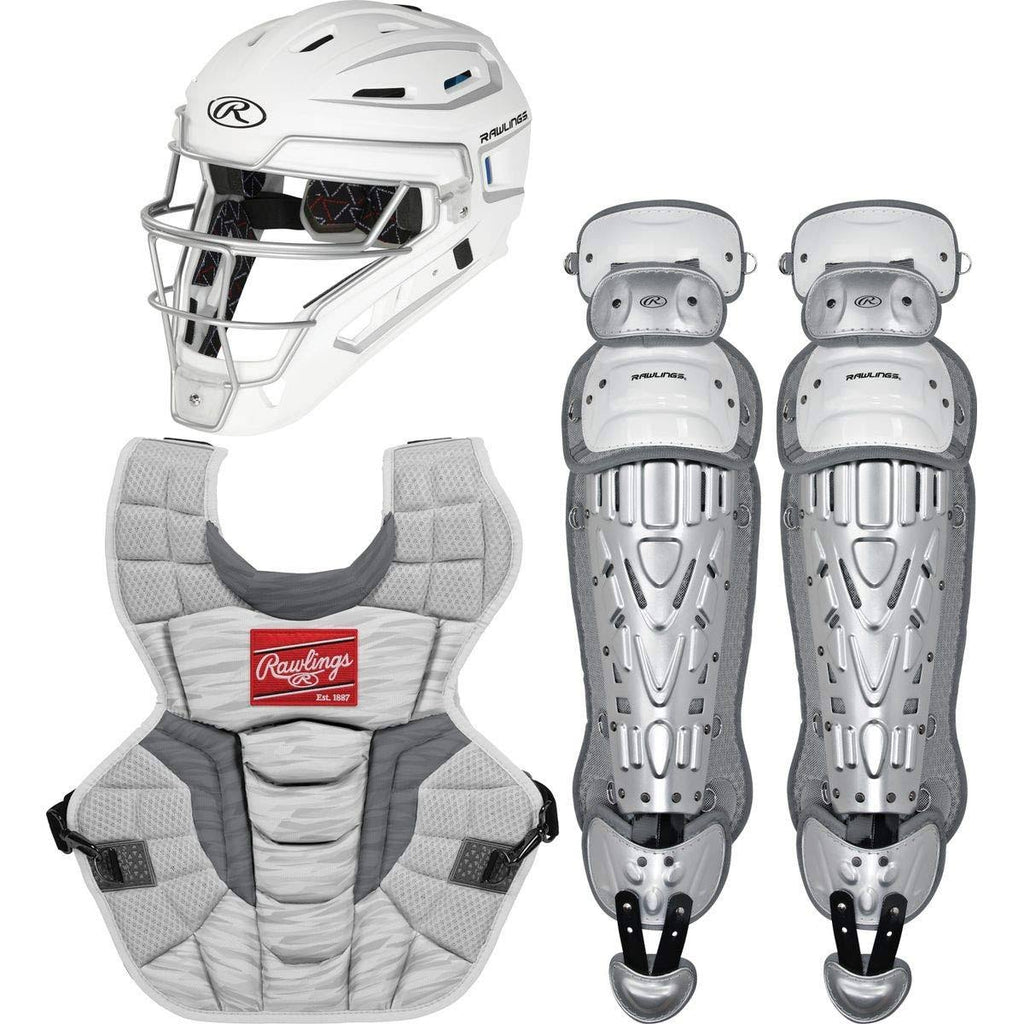 Adult Catcher Set Navy/White Y7356