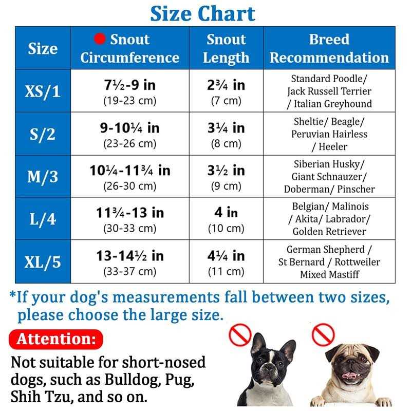 Breathable Basket Dog Muzzle E519