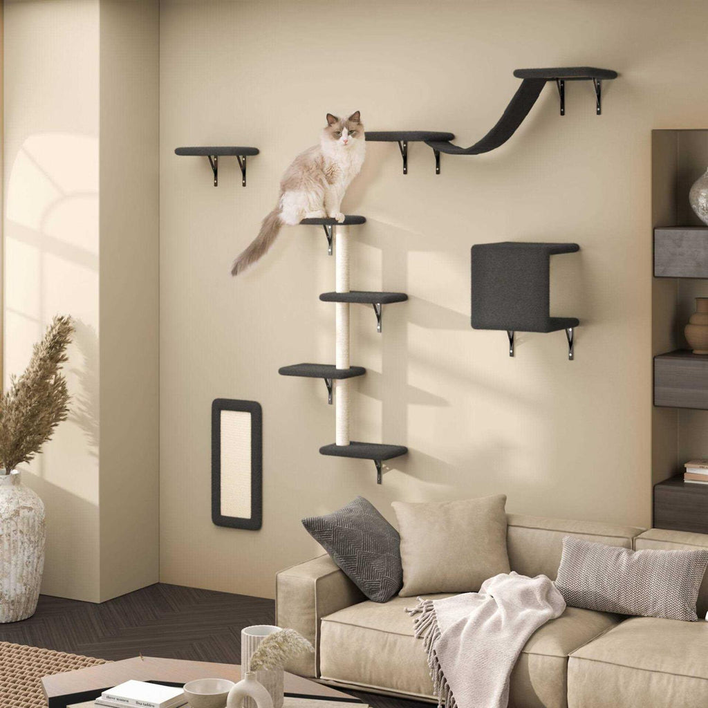 Wall Mounted Shelves Set Cat Tree M762