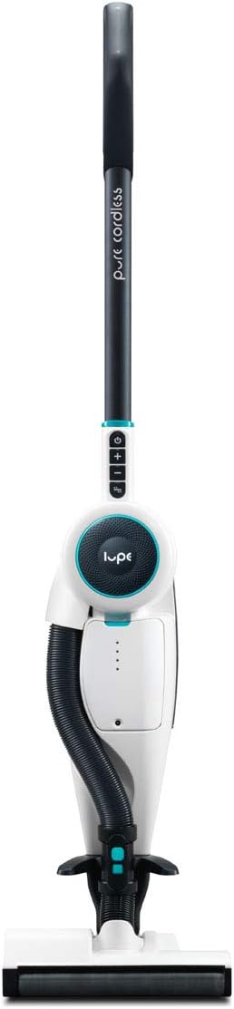 Cordless Vacuum Cleaner, 3 in 1 Upright, 60 Minutes Battery Life, White/Black L82531