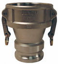 4 inch x 3 inch Stainless Steel Cam and Groove Reducing Coupler x Adapter Q653806