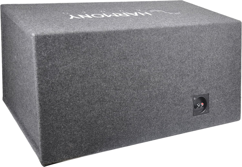 Dual 12 Vented 1200W Sub Box with Amplifier and Amp Kit X277