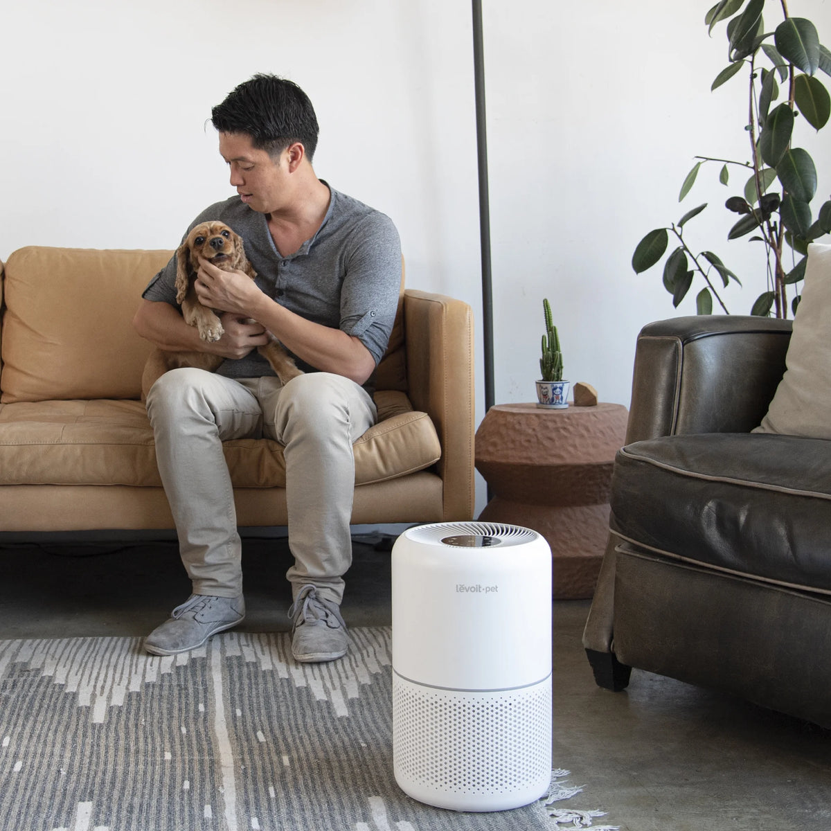 White True HEPA Air Purifier Y8738