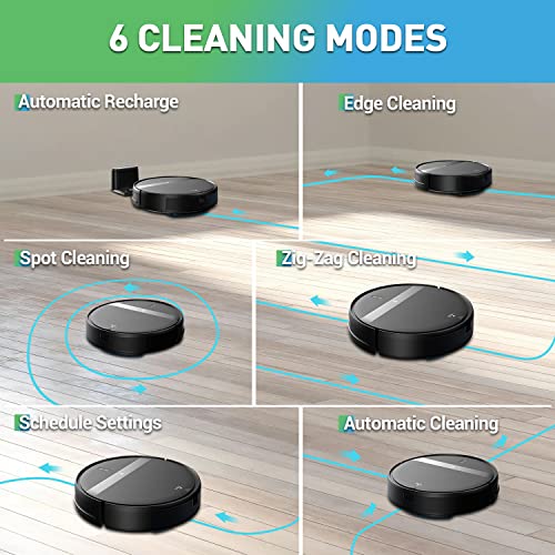 Robot Vacuum and Mop Combo 2300Pa Tangle-Free A643