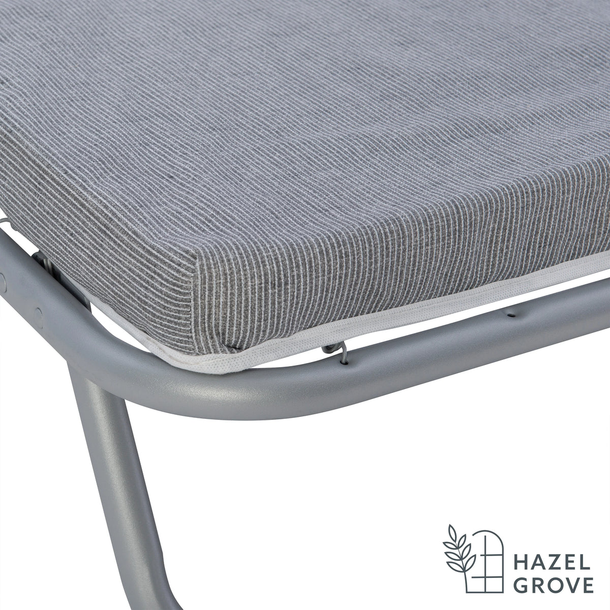 Folding Cot Guest Bed with 2 Foam Mattress U308