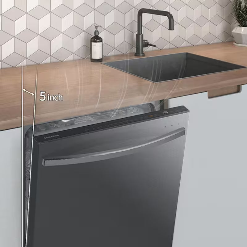 Black Stainless Steel Smart Tall Tub Dishwasher C14347