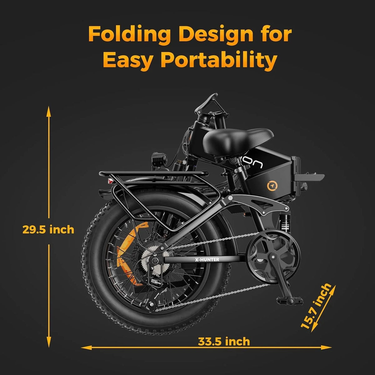 750W 20 x4.0 Fat Tire Foldable Electric Bike L763