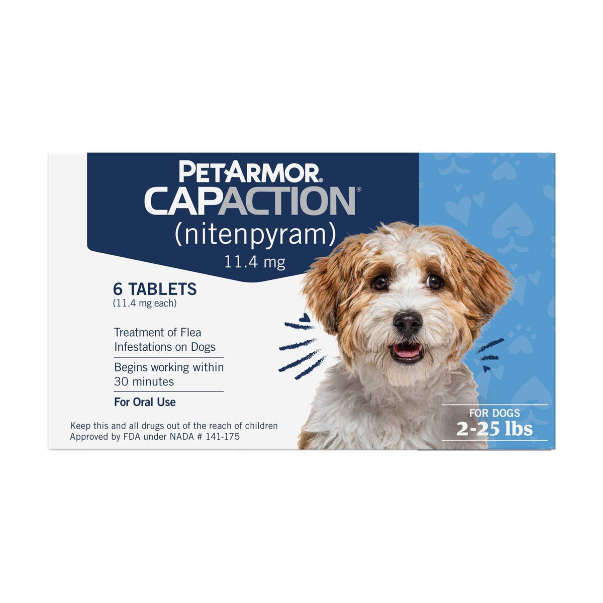 Oral Flea Treatment for Dogs 2-25lbs R4209