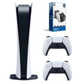 Playstation 5 Digital Edition Console with White Controller and Controller Charge Dock R881