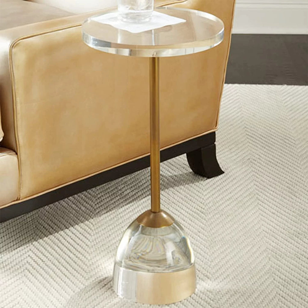 Clear Acrylic Round End Table H553845
