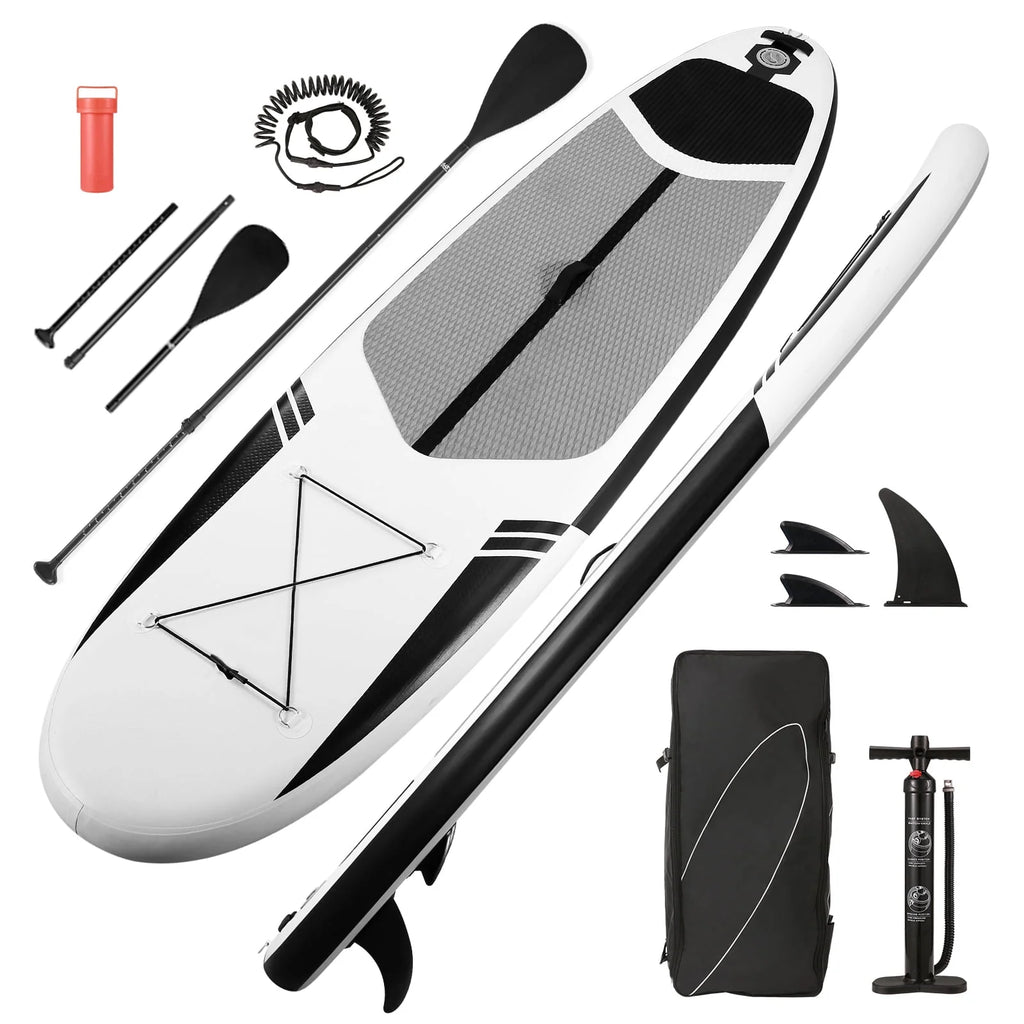 10 Ft. Inflatable Stand up Paddle Board with Backpack E754