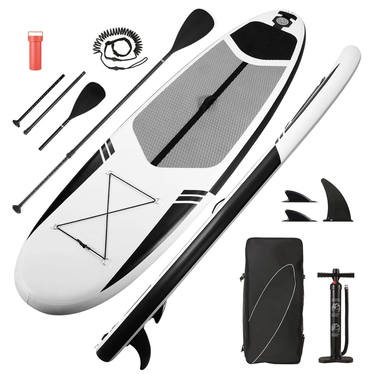 10 Ft. Inflatable Stand up Paddle Board with Backpack E754