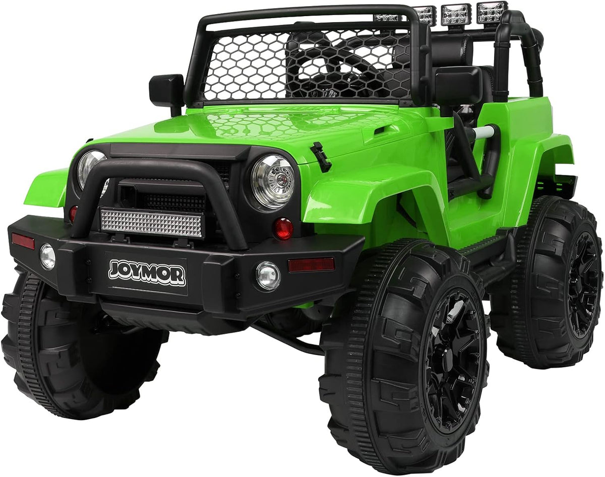12V Kids Electric Ride on Truck with Parental Remote Control, Blue O437405