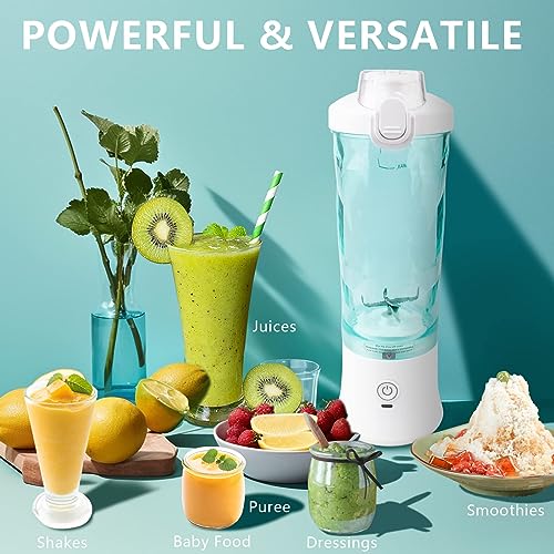 Rechargeable Personal Blender with 600ML Travel Cup D7108