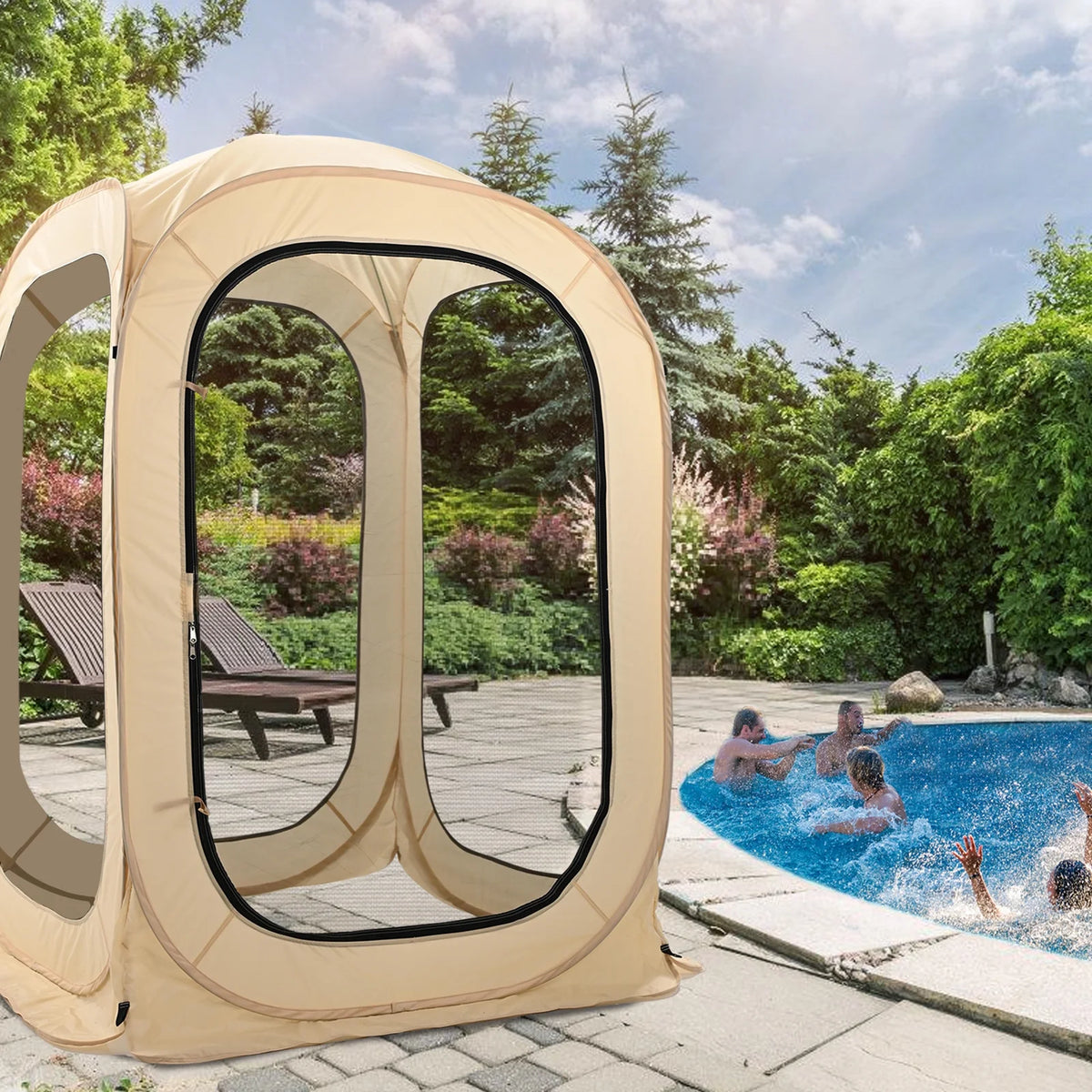 Pop-Up Mesh Tent M7456