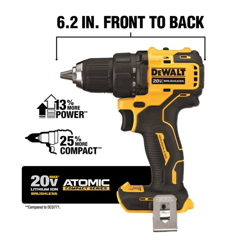 20V MAX Cordless Brushless Compact Drill/Impact 2 Tool Combo Kit I159057