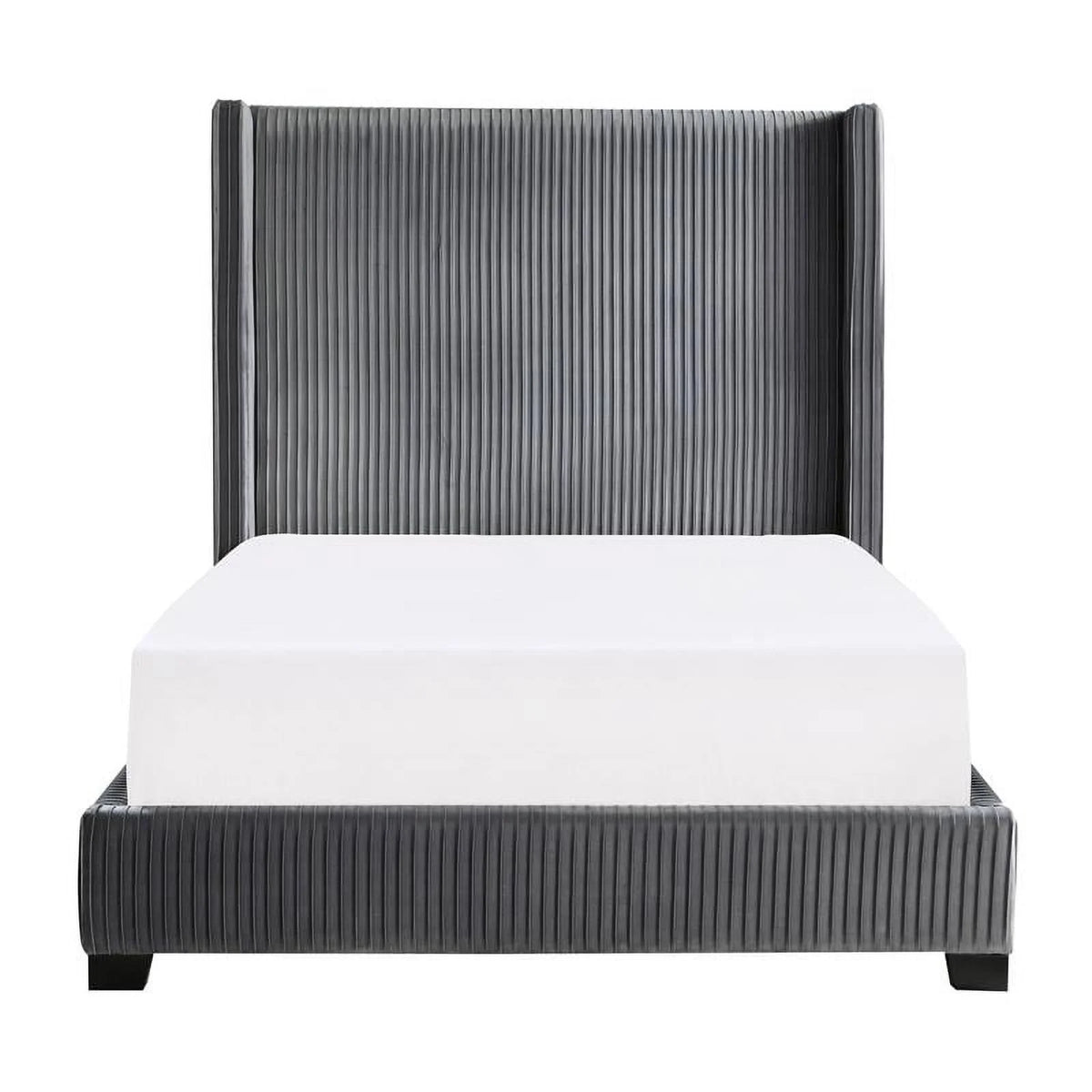 Velvet Full Upholstered Bed H996709