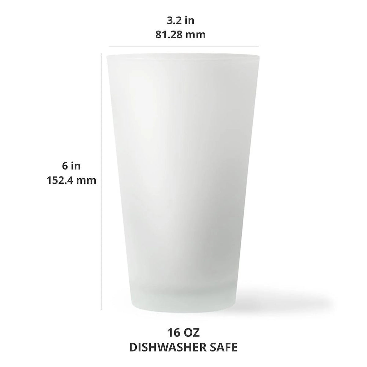 16 oz Pint Glass F2507