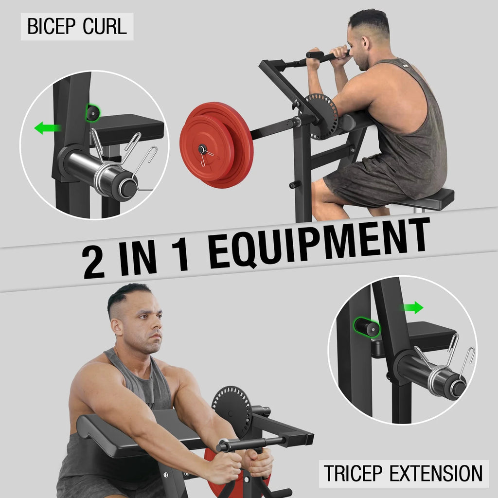 Bicep Curl and Tricep Press Extension Machine 2 in 1 K216246