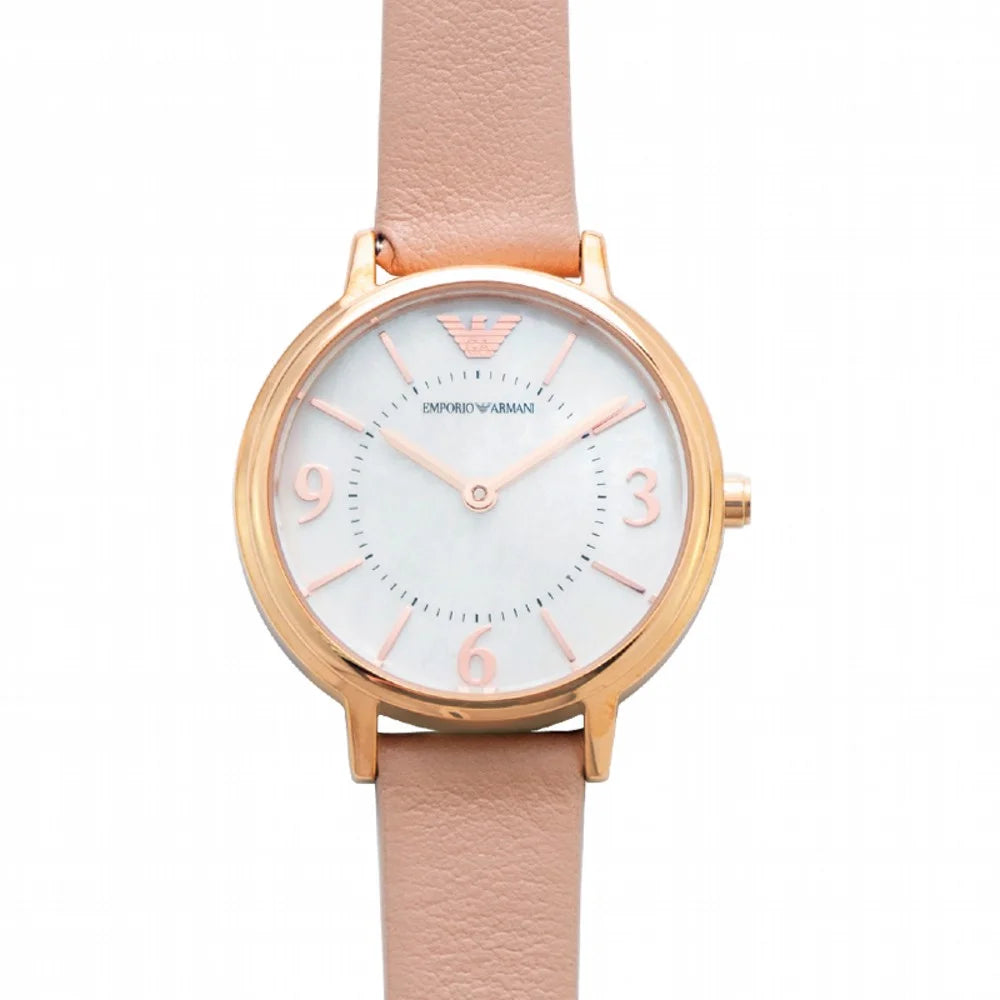 White Mother of Pearl Dial Ladies Watch N7748