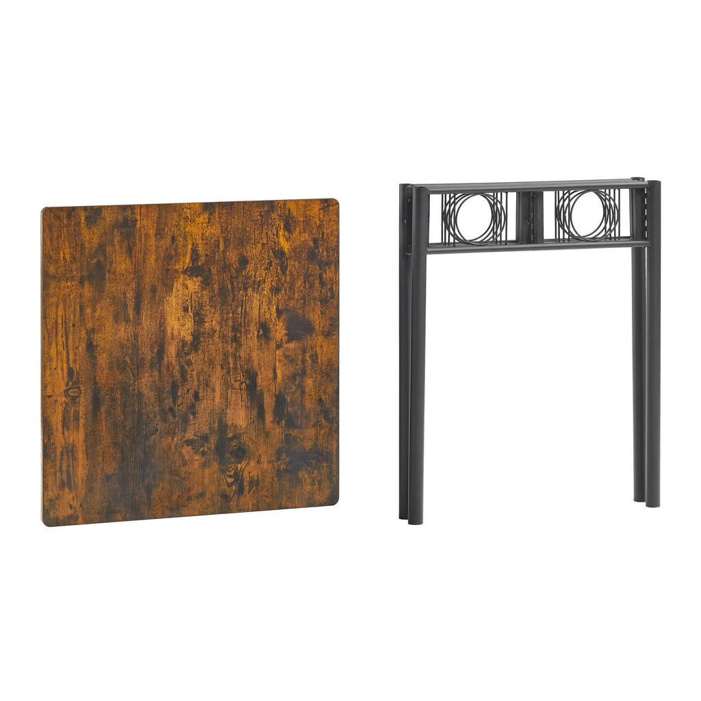Iron Wood Square Table B1899