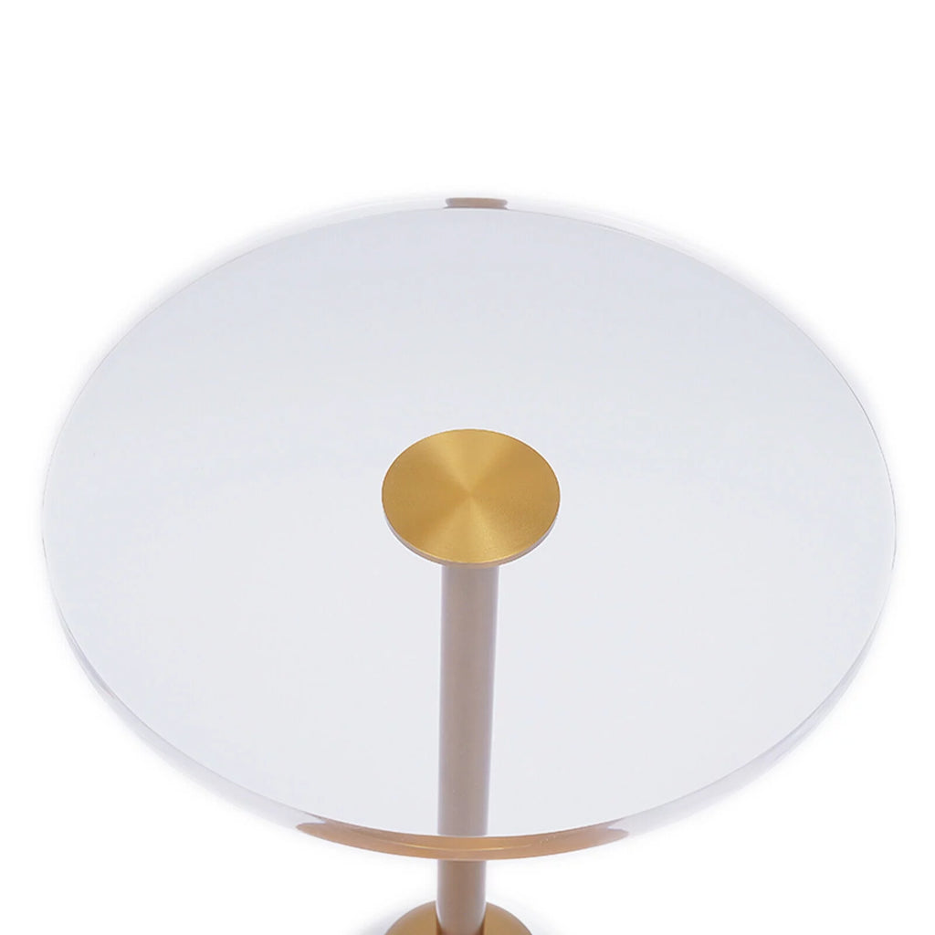 Clear Acrylic Round End Table H553845