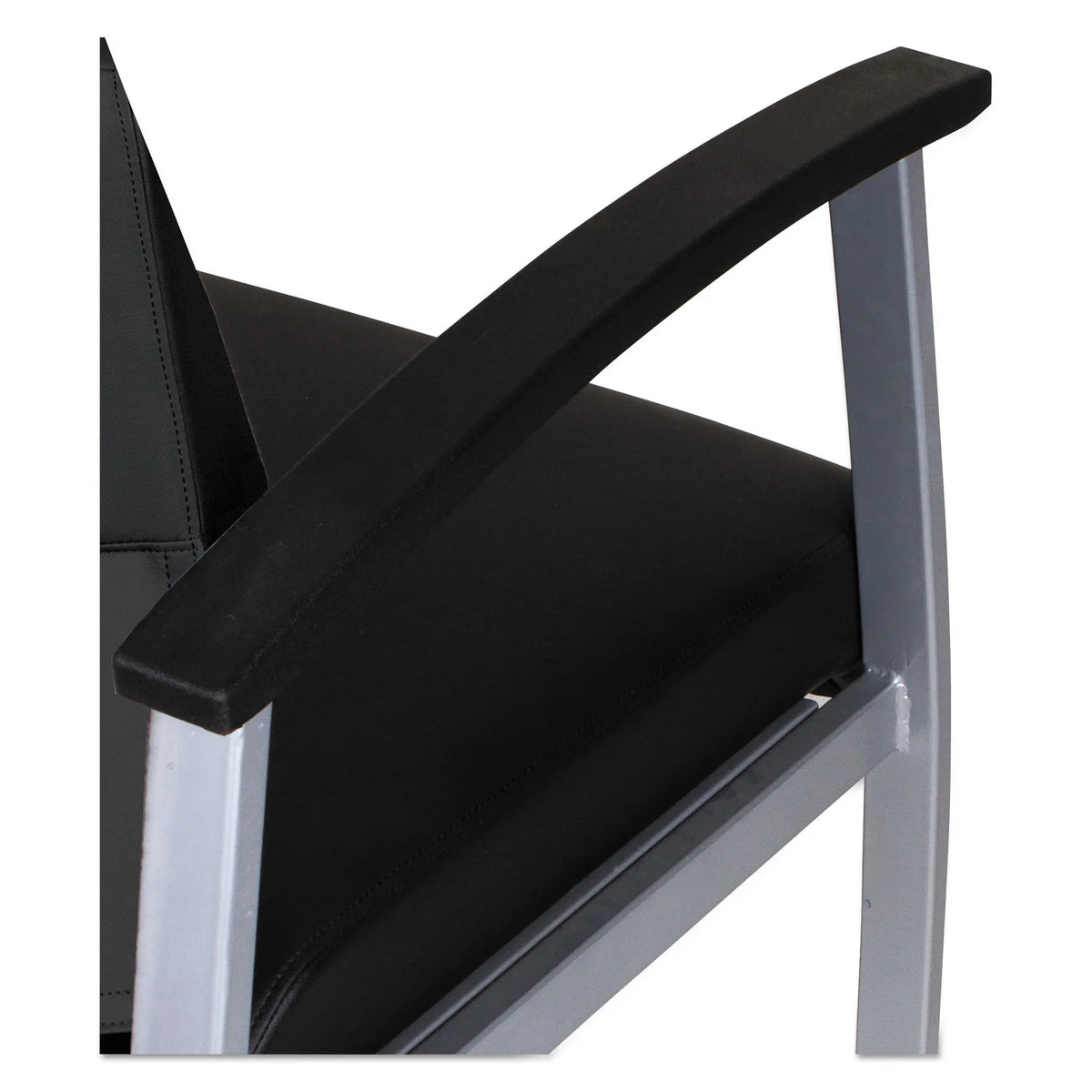 Black Mid-back Guest Chair L890931