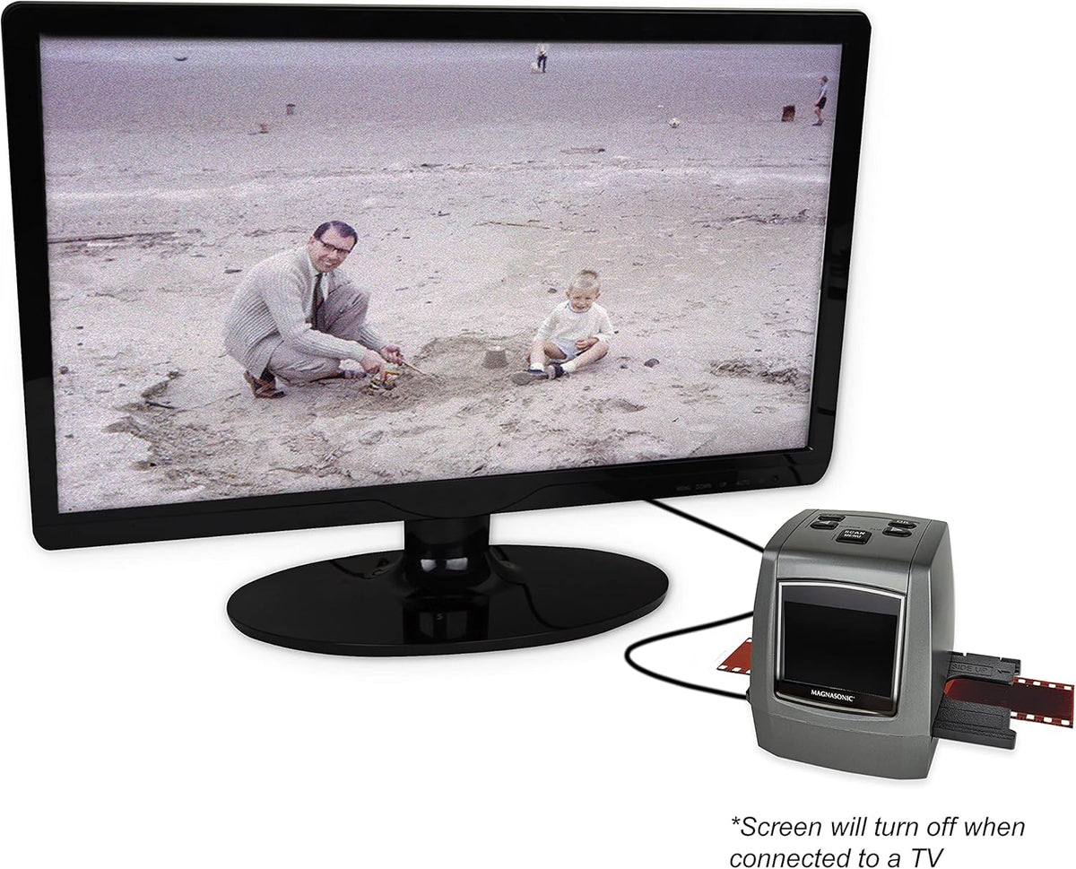 22MP Film Scanner with 2.4 LCD Screen and 128MB Built-in Memory L921341