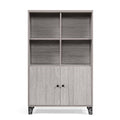 Grey Oak Black Cabinet O590211