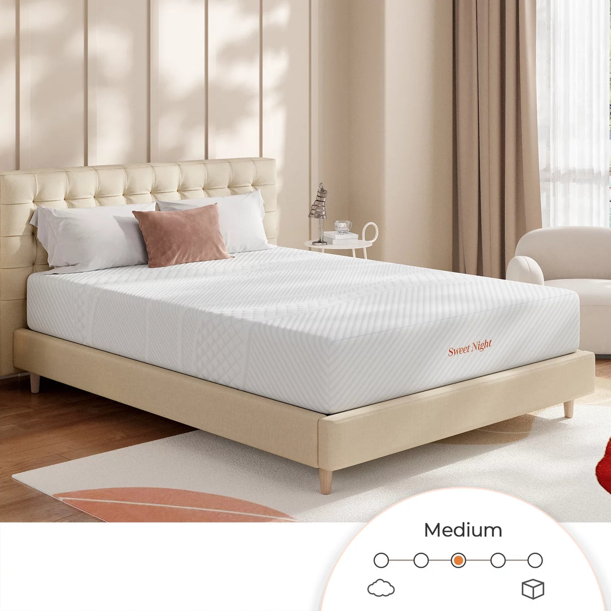 8'' Gel Memory Foam Queen Size Mattress P970